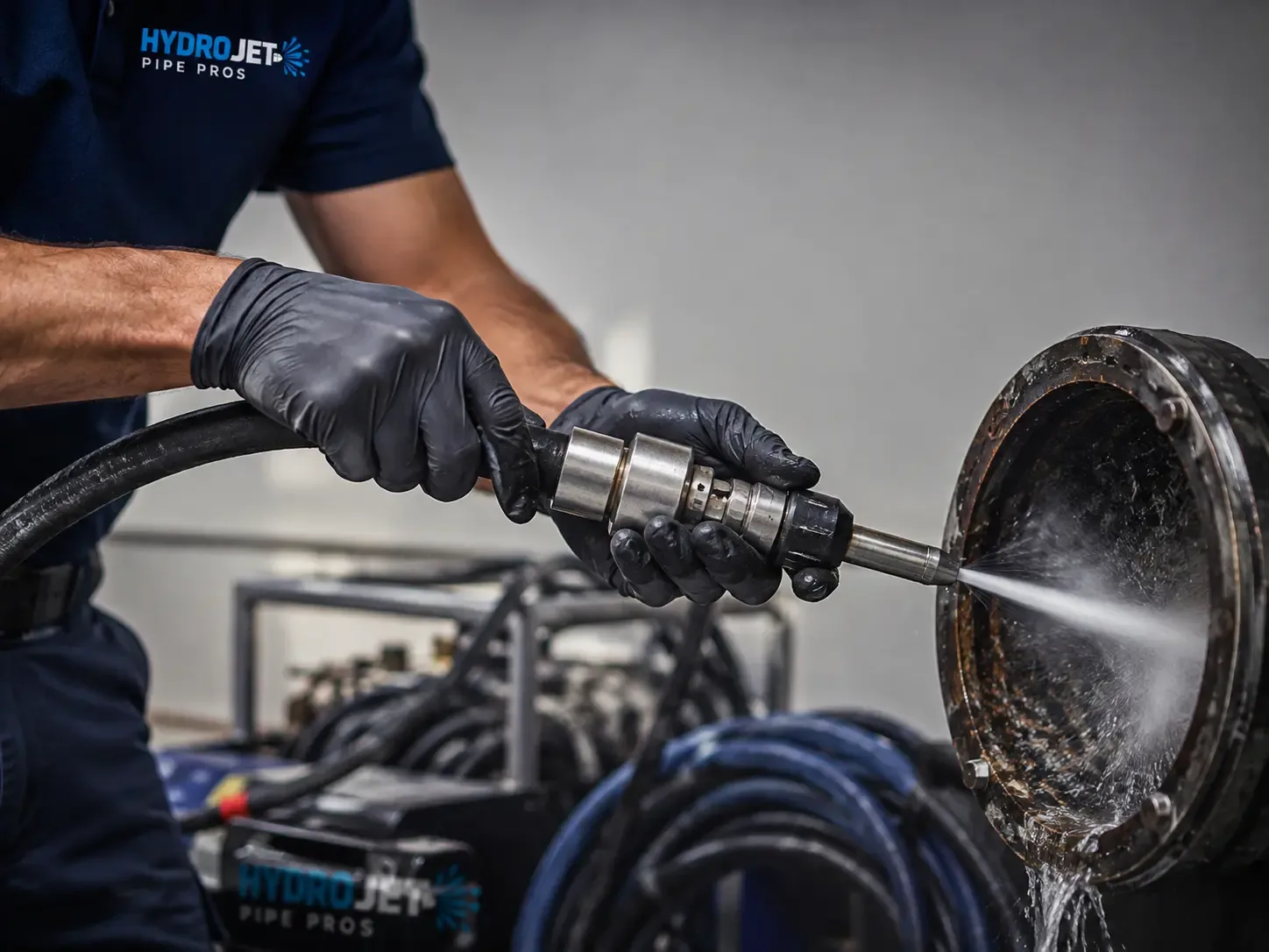Hydro Jet Pipe Descaling in Port Costa, CA